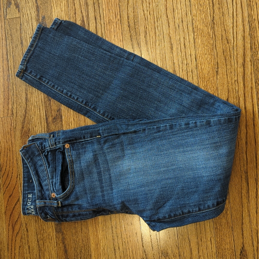 American Eagle women's hi-rise skinny jeans, size 4